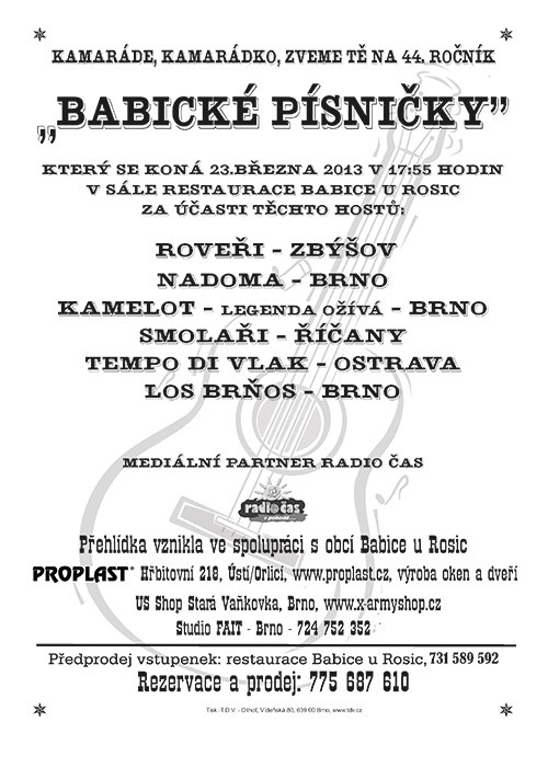 babicke pisnicky